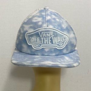 Vans Off The Wall || unisex tie dye snapback hat size one size fit all